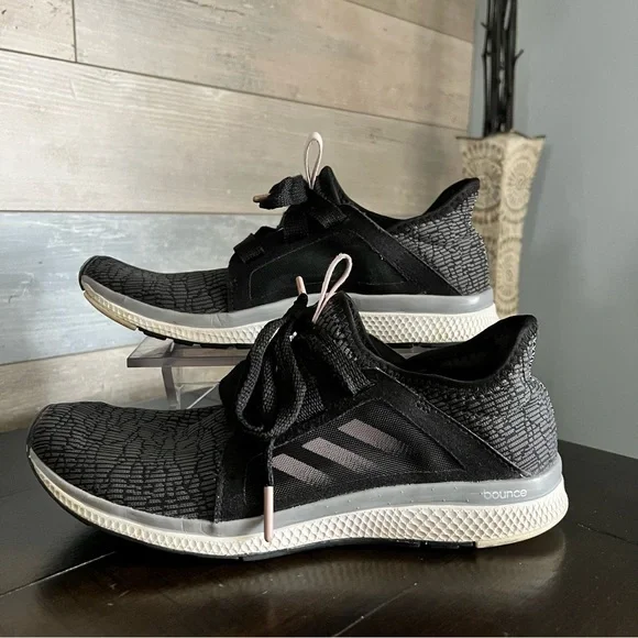 adidas | Shoes | Adidas Womens Edge Lux Running Shoes Black B3793 Low Top  Textile Lace Up | Poshmark